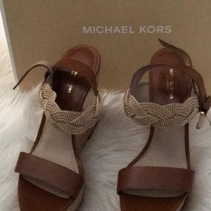 Michael Kors Amelia Chain Wedge Heels